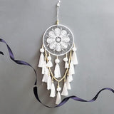Handgemaakte dromenvanger, handgemaakt Capture Dream Network, verhalen in de Indiaanse mythologie voor wanddecoratie, ambachtelijk cadeau