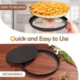 28 cm, taartvorm met hefbodem, taartvorm, anti-aanbaklaag, bakvorm, fruitcakevorm, taartbodemvorm, taartvorm, taartvorm, taartpan, cakepannen, quichepan