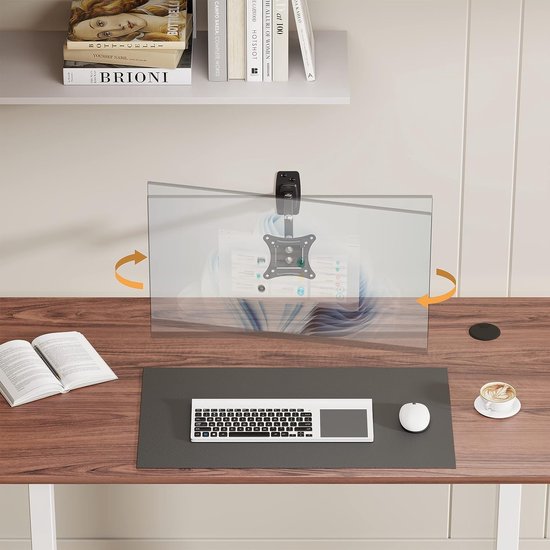 S1211 S2222 S2244 S1222 S1022 TV-muurbeugel zwart