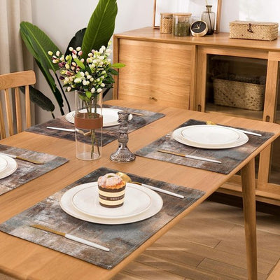 Set van 2 3D-placemats in de vorm van katten, dieren, kittens, huisdieren