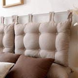 Hoofdbord stof 70 x 9 x 45 cm, natuur, 9 x 45 cm