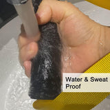 Set van 2 handgrepen voor weerstandsbanden, kabeltrekhandvat met enkele handgreep, siliconen handgrepen met karabijnhaak, ideaal voor training, kabeltrek of krachttoren fitnessbanden expanderbanden