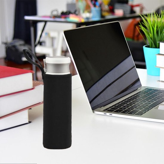 Set van 4 thermische flessenzakken, neopreen hoes voor waterflessen, thermische hoes voor waterflessen, thermische hoes voor buitensporten, kamperen, wandelen, reizen