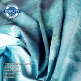 Wandtapijt Bosgroen, mistige wanddoek bos voor slaapkamer, wandtapijten wanddoeken landschap, wandbehang bos, doek voor de muur in huis woonkamer decoratie 200 x 150 cm