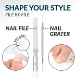 8-delige voetverzorgingsset - professionele voet- en handverzorging - hoogwaardige voetnageltang en nagelknipper - all-in-one pedicure set voetverzorging voor dikke en ingegroeide nagels
