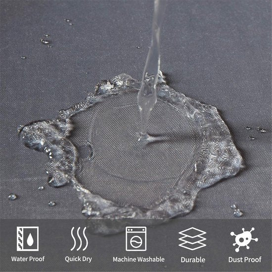 Furlinic Kleine Douchegordijn Wit Anti Schimmel Polyester Stof Waterdicht Douche Gordijnen Wasbaar Textiel voor Badkuip of De Badkamer 6 Douchegordijnhaken 100x200cm Furlinic Kleine Douchegordijn Wit Anti Schimmel Polyester Stof Waterdicht Douche Gordijnen Wasbaar Textiel voor Badkuip of De Badkamer 6 Douchegordijnhaken 100x200cm
