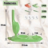 2 stuks Handmatige Dumpling Wrapper Making Mold, Nieuwe 2-in-1 Knoedelvormdruk, Dumpling Maker, Knoedelvormer, Deegzakvormer, Dumpling Deegbladeren, Ravioli Vormer