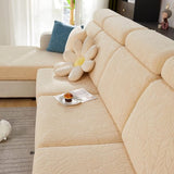 Bankovertrek, stretch bankovertrek, universeel, elastisch, antislip, hoes voor bankkussen, L-vormige chaise longue, meubelbescherming