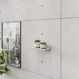 Wandplank 30 x 8 x 19 cm, houten plank, grijze boekenplank, organisator boekenkast, wandplank, plantenplank, woonkamer Vertaling: Muurplank 30 x 8 x 19 cm, houten plank, grijze boekenplank, organisator boekenkast, muurplank, plantenplank, woonkamer