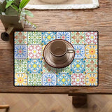 Onderlegmat voor koffiezetapparaat, afdruipmat, servies, 40 x 60 cm, koffiemat, keuken, schotel, droogmat, absorberende en antislip koffiemat, antislipmat, volautomatische koffiemat, barmat