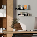 Wit opbergrek voor minifiguren, kindershowbox, rekken vanaf 3 jaar, geïnspireerd op Ninja Ideas. Houten wandrek voor 17 figuren