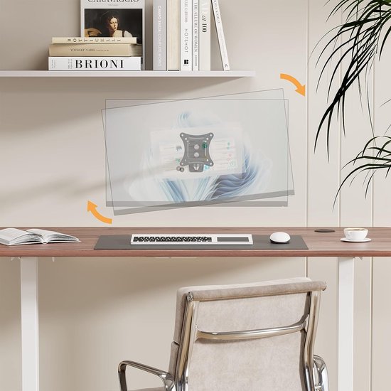 S1211 S2222 S2244 S1222 S1022 TV-muurbeugel zwart