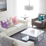 Fluwelen kussensloop, 45 x 45 cm, set van 2 stuks, crème, decoratieve kussenhoezen met bladpatroon, sofakussen, decoratieve kussenhoezen met verborgen ritssluiting, voor woonkamer, slaapkamer