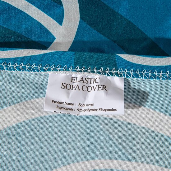 Bankhoes, stretch bankovertrek, 1/2/3/4-zetel, bankovertrek, anti-huisdierkrassen, bankovertrek, geschikt voor banken met armleuningen (twee voor L-vormige hoekbanken)