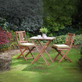 Bistro zitkussens, set van 2, warmbeige