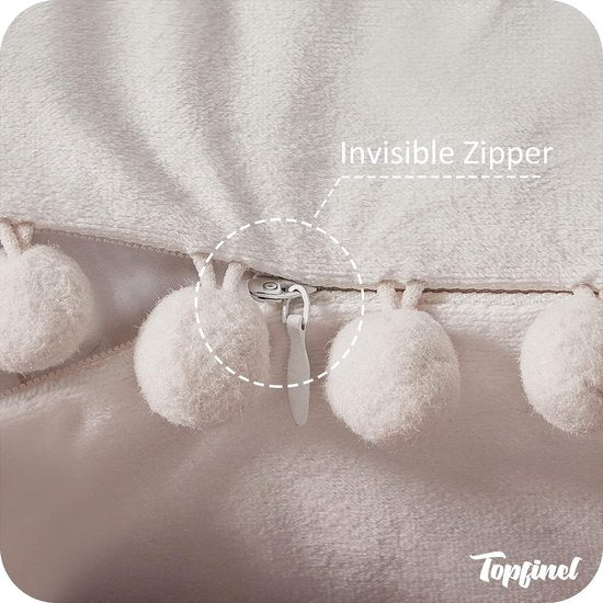 Kussensloop, 100% fluwelen kwaliteit