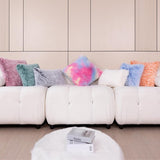 de woonkamer, slaapkamer, bank, stoel, auto, crèmekleurig.