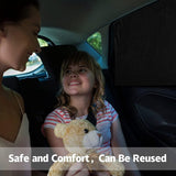 voor de auto, voor baby ' s en kinderen, met gecertificeerde UV-bescherming, universeel zonneklep, autonet, voor zijruiten, mesh materiaal, beschermt passagiers, kinderen en huisdieren, 2 stuks
