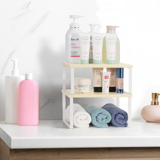 5-laags Metalen Keukenkast Opbergrek – Aan de Muur of Deur te Bevestigen Kruidenrek Organizer 5-laags Metalen Keukenkast Opbergrek – Aan de Muur of Deur te Bevestigen Kruidenrek Organizer