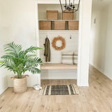 Kunstplanten Kunstpalm Kunstplant Grote Palm Kunstboom Tropische Esthetische Decoratie Woonkamer Balkon Slaapkamer Kantoor Huis 110 cm