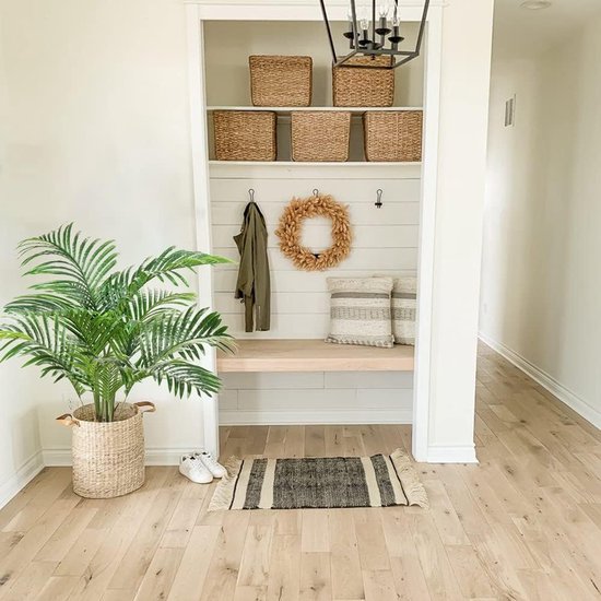 Kunstplanten Kunstpalm Kunstplant Grote Palm Kunstboom Tropische Esthetische Decoratie Woonkamer Balkon Slaapkamer Kantoor Huis 110 cm