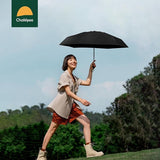 Mini Kleine Paraplu Zakparaplu met 6 Ribben, 260T Stof en Aluminium Paraplubak, Paraplu Compact Opvouwbaar Lichtgewicht Outdoor UV-bescherming Paraplu's