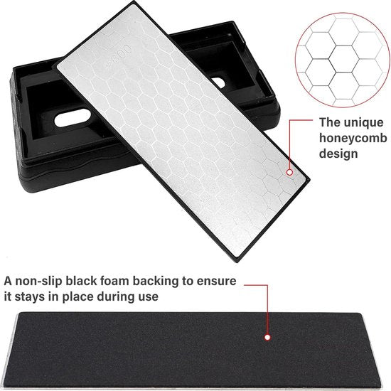 5 stuks diamant slijpsteen, 400/600/800/1000/1200 slijpsteen, mes, slijpsteen, diamant, messenslijper, diamantslijpstenen voor keukenapparaten, outdoor, zakmes, schaar