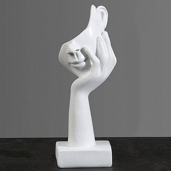 Denkend beeldje, decoratieve figuren, decoratie voor woonkamer, Home Store decoratie, moderne abstracte kunstsculpturen decoratie, kantoordecoraties, polyresin, cadeau