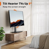 TV-beugel,400 mm l x 260 mm b x 8 mm h