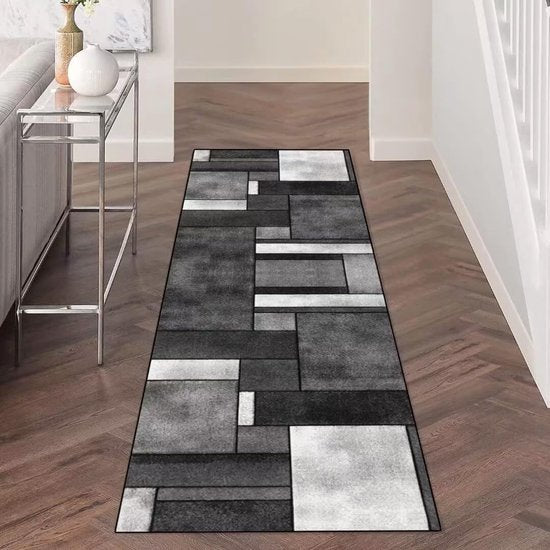 Loper Hal Keukentapijt Antislip Wasbaar Tapijt Loper Hal Kleurrijk Lang Vintage Keuken Loper Tapijt Loper voor Hal Slaapkamer Woonkamer Gang 60 x 150 cm