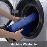 Badmat van traagschuim, absorberend, antislip, wasbaar, marineblauw, 40 x 60 cm