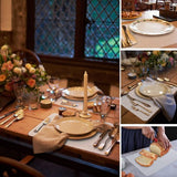 8 stuks placemats, transparant, kunststof placemats, placemats, pvc, tafelkleed, transparant, premium slijtvast, hittebestendig