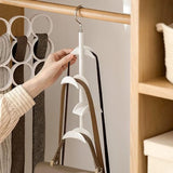 Tassenhaken, kast, handtassen, opbergen, hoedenstandaard, kledinghanger, organizer, zakhouder voor kledingkast, voor sjaals, handtassen, handdoeken, stropdassen over de deur, wandmontage met