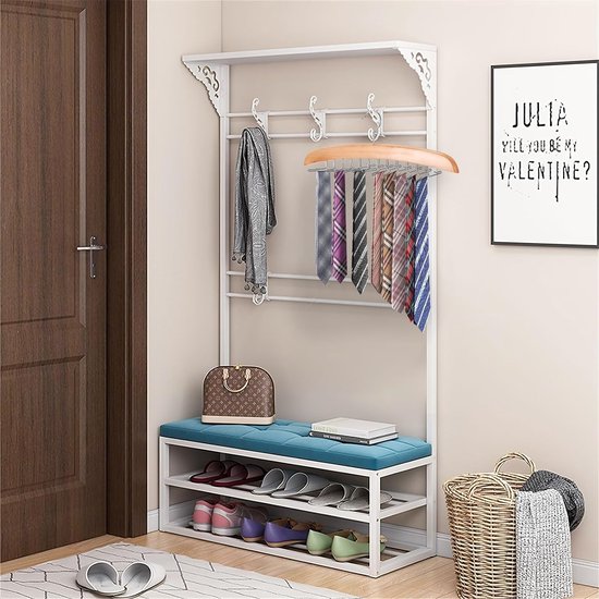 Dasshouder, stropdassenstandaard, dassenorganizer voor kast met 24 haken, stropdassenriemstandaard van natuurlijk hout, kastorganizer voor stropdas, sjaal, pochet, riem, hijab-accessoires