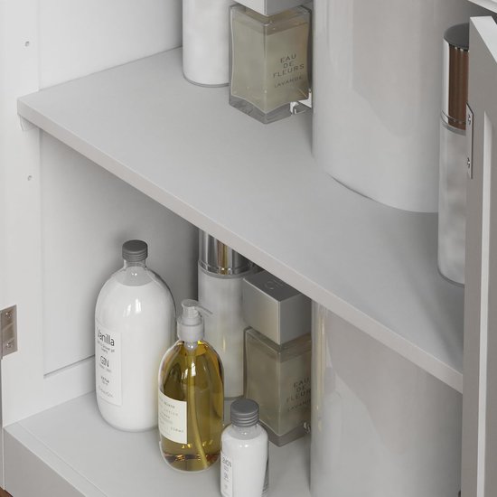 wastafelkast vloerstaand opbergmeubel wit = white freestanding floor cabinet storage unit