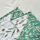 Sprei 135 x 200 cm katoen bloemen kleurrijk gewatteerd bedsprei quilt bedsprei vintage bloemmotief slaapkamer bankhoes spreien voor eenpersoonsbedden