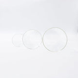 Decoratieve vaas, glazen cilinder, tafeldecoratie, 3 stuks/set, bloemenvaas, moderne glazen vaas, rond, glazen cilinder, bloemenvaas, tulpenvaas