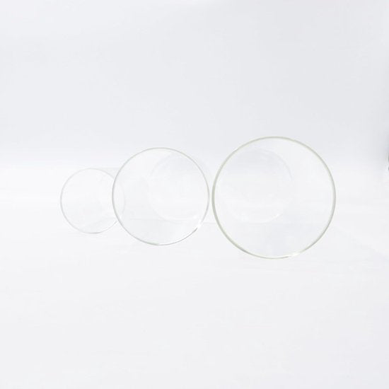 Decoratieve vaas, glazen cilinder, tafeldecoratie, 3 stuks/set, bloemenvaas, moderne glazen vaas, rond, glazen cilinder, bloemenvaas, tulpenvaas