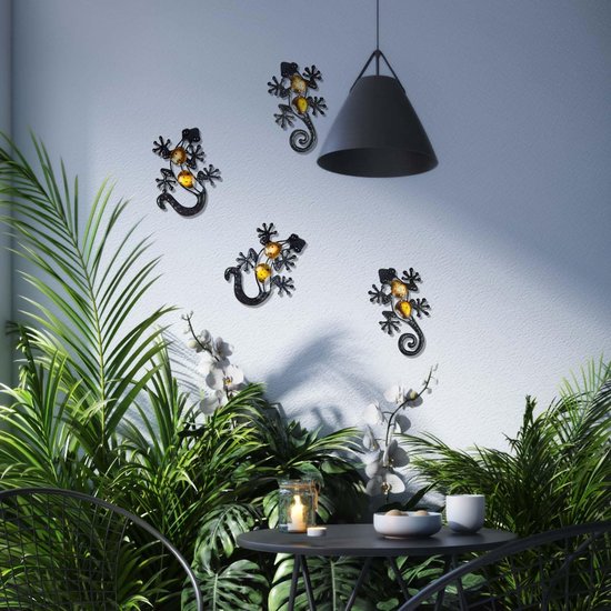 Mooie wanddecoratie - Gemaakt van hoogwaardig ijzer en glas