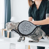 Huisdierbadhanddoek Extra absorberend Chenille Huisdierenhanddoek met handzakken Microvezelhanddoeken Alle honden Katten