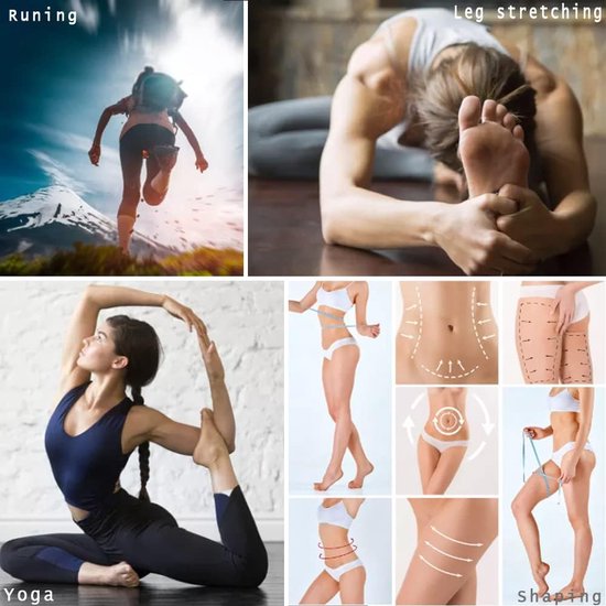 Voetwip brancard kuitbrancard schuine plank voetroller voor fitnessoefeningen en revalidatie van fasciitis