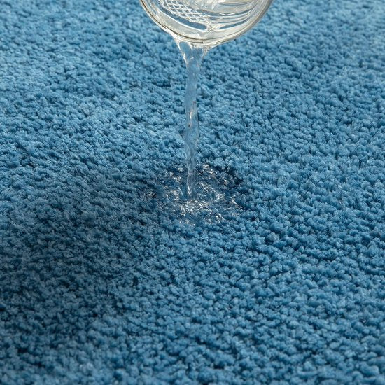 Badkamermat,blauw, microvezel