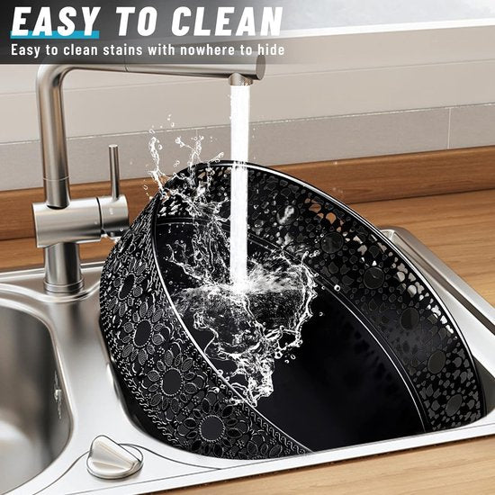 Organizer, Kruidenrek, 360° Draaitafel, Koelkastorganizer, Kruidenorganizer, Keukenorganizer, Kruidenhouder, Kastorganisator voor de keuken, Kruidenpotten, Kasten (10 in + 11 in)