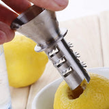 Beste gebruiksvoorwerpen roestvrij staal handmatige citruspers knijper ruimer 18/8 roestvrij staal hand citruspers en citroen schenktuit