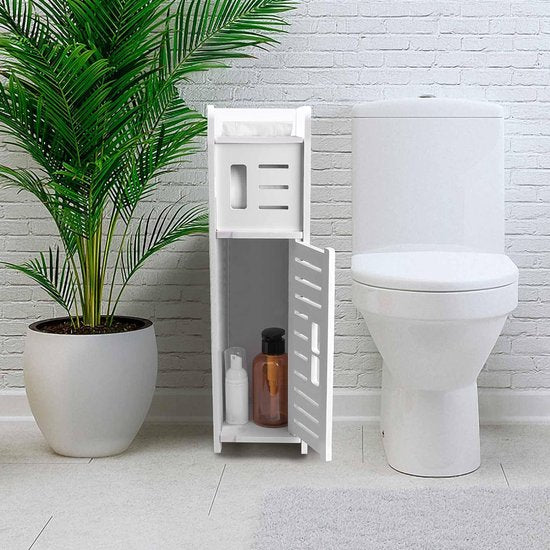 Toilet Roll Holder, Chrome Toilet Roll Holder Behind Toilet Cabinet Storage Toilet Roll Holder with Toilet Roll Holder Insert