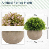 3 stuks kunstplant kunstgras decoratieve potplant onnechte kunstplanten badkamerdecoratie in pot voor badkamer kantoor balkon badkamer decoratie