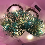 Krans,hartvormige rotanring is met de hand gemaakt van rotanmateriaal