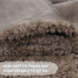 Waterdichte deken, sprei, bed, sofaplaid, knuffelhoes, bankovertrek, waterafstotend, woondeken, deken, sherpa-deken voor bed, bank, 203 x 152 cm