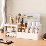 Make-up organisator met laden, make-up opslag, cosmetica, make-up tafel organisator, make-up doos met laden voor dressoir, slaapkamer, badkamer