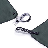 microfiber handdoek in 8 maten; vederlicht, ultra absorberend en sneldrogend; microfiber handdoeken zijn ideaal als reishanddoek, sporthanddoek, strandhanddoek XXL en badhanddoek, grijs